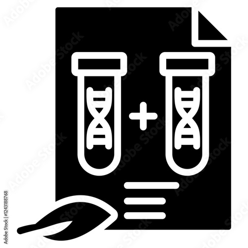 Hybridization Glyph Icon