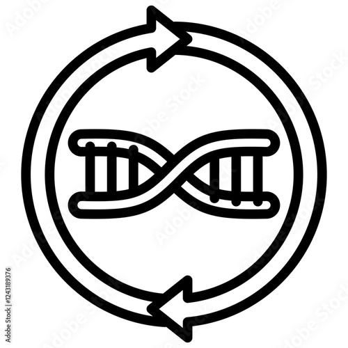 Plasmid Outline Icon