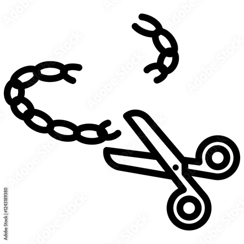 Recombinant Dna Outline Icon