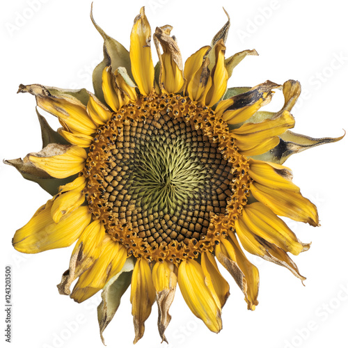 withered sunflower