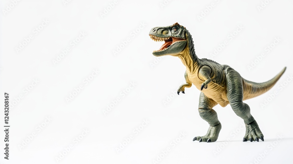 Obraz premium dinosaur toy on isolation background