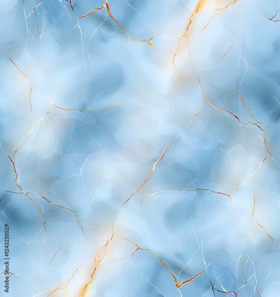 Elegant blue marble texture with subtle golden veins, ideal for background designs, wallpapers, and decorative art projects Elegant blue marble texture with subtle golden veins, ideal for background designs, wallpapers, and decorative art projects