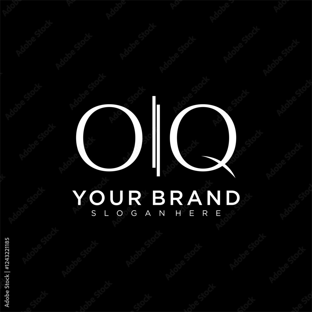 OQ letter monogram logo with bussines style dsign OQ letter monogram logo with bussines style dsign