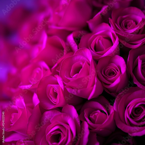 Valentine's day background card invitation, wallpaper or graphic resource to use on February. hearts and flowers, roses, mainly red color