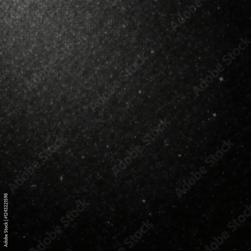 Black, heavily textured grunge backdrop with visible wear, dirty, vintage