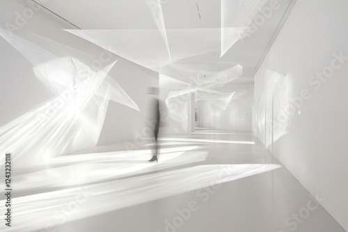 Illuminating Modern Art Installation