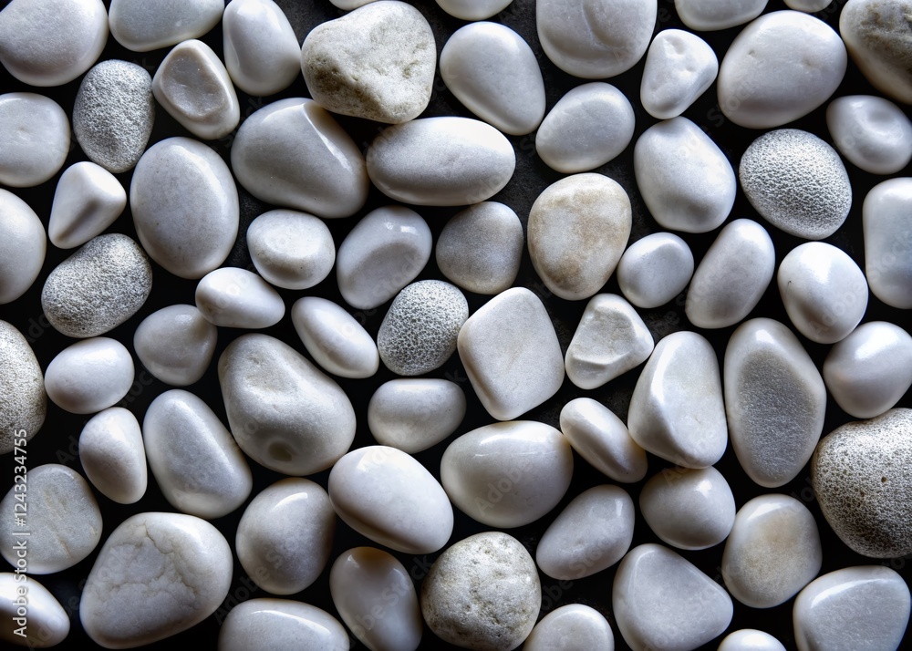 Abstract Macro Photography: White Stone Texture on Black Background - High-Resolution Stock Image Abstract Macro Photography: White Stone Texture on Black Background - High-Resolution Stock Image