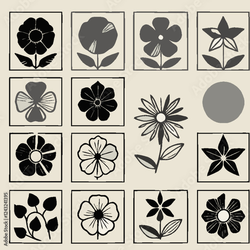 101.eps"This flower logo is a beautiful and elegant design that represents nature, freshness, growth, and beauty. It features delicate floral patterns, blooming petals, or abstract flower shapes, symb