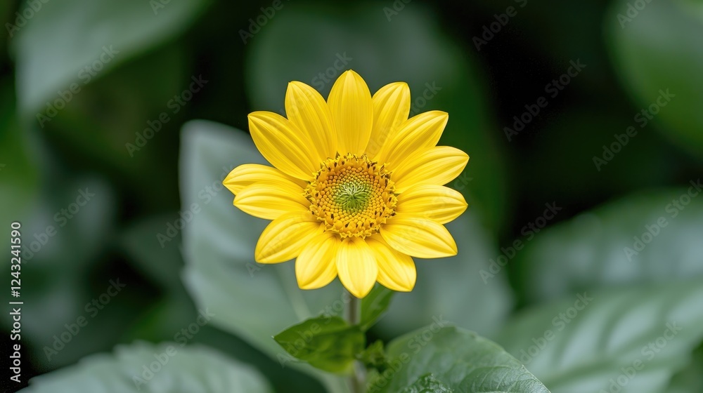Yellow sunflower blooming, garden background, nature photography, stock image Yellow sunflower blooming, garden background, nature photography, stock image