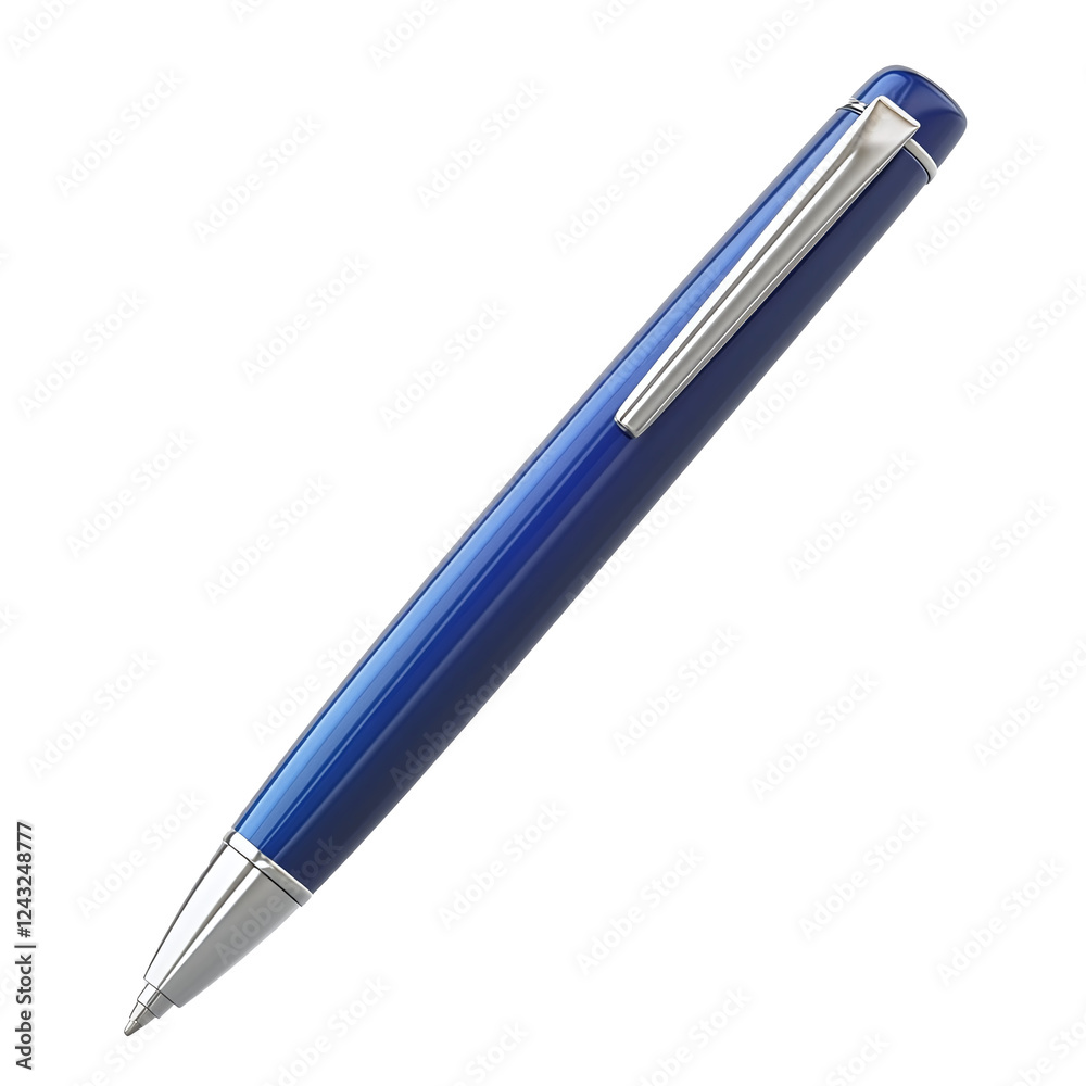 A writing pen isolated with transparent background A writing pen isolated with transparent background