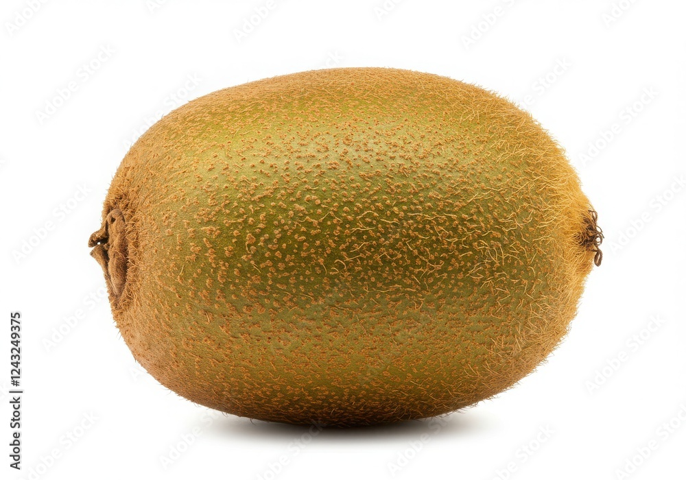 Fresh kiwi fruit isolated on White transparent backgrounds