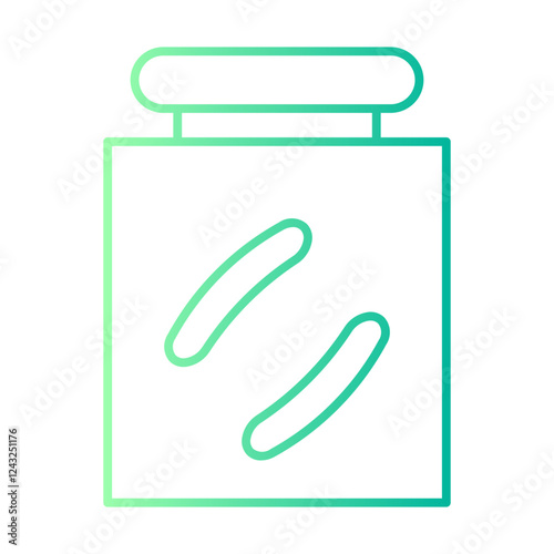 pickle gradient icon