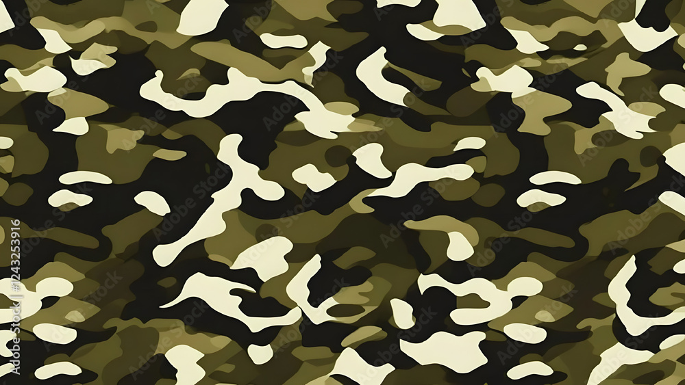 Naklejka premium vector camouflage, khaki, dark green background, army print, fashionable design for protective workwear