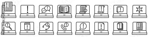 Info icon vector. Help desk illustration sign. Documentation symbol.