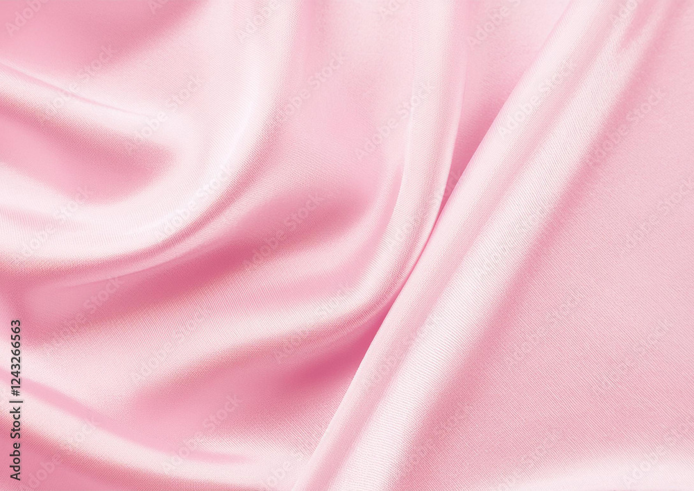 Obraz premium ピンクのサテンの背景テクスチャ