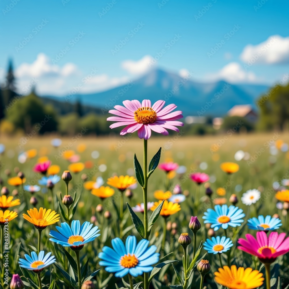 wildflower beauty 8K close-up photorealistic growth simplicity vaporwave backdrop for desktop wallpapers and editorial content wildflower beauty 8K close-up photorealistic growth simplicity vaporwave backdrop for desktop wallpapers and editorial content