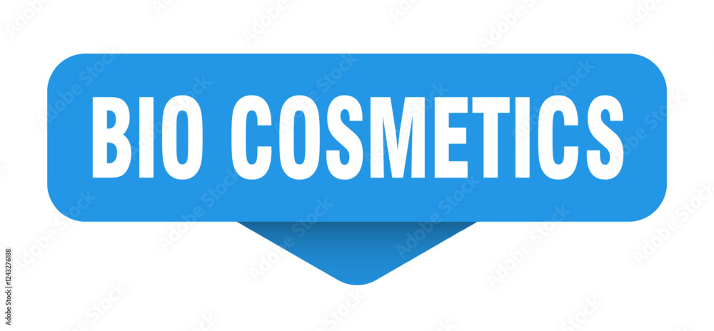 bio cosmetics sticker. bio cosmetics sign on transparent background bio cosmetics sticker. bio cosmetics sign on transparent background