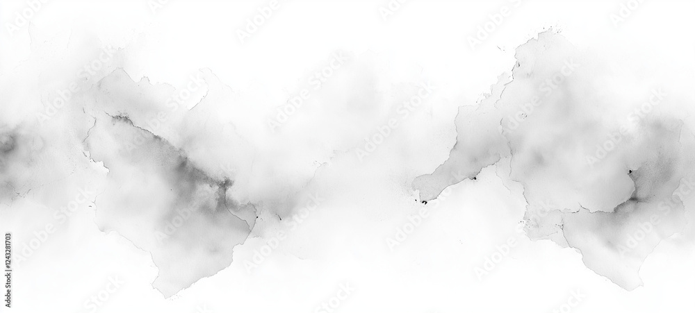 Obraz premium watercolor blush white & grey background.
