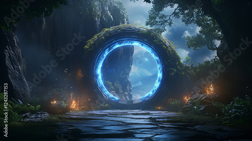 a stargate between worlds


