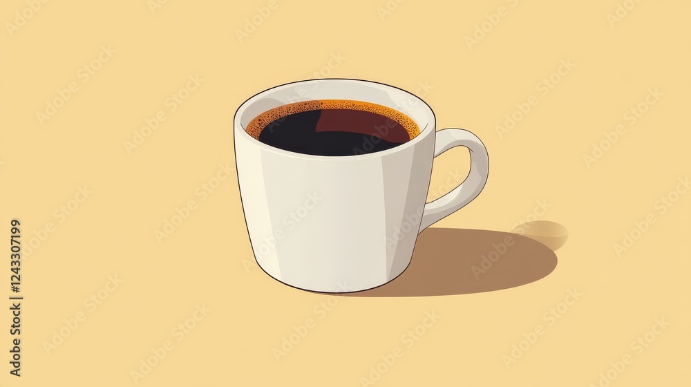 American retro style, minimalism, graphic design American retro style, minimalism, graphic design