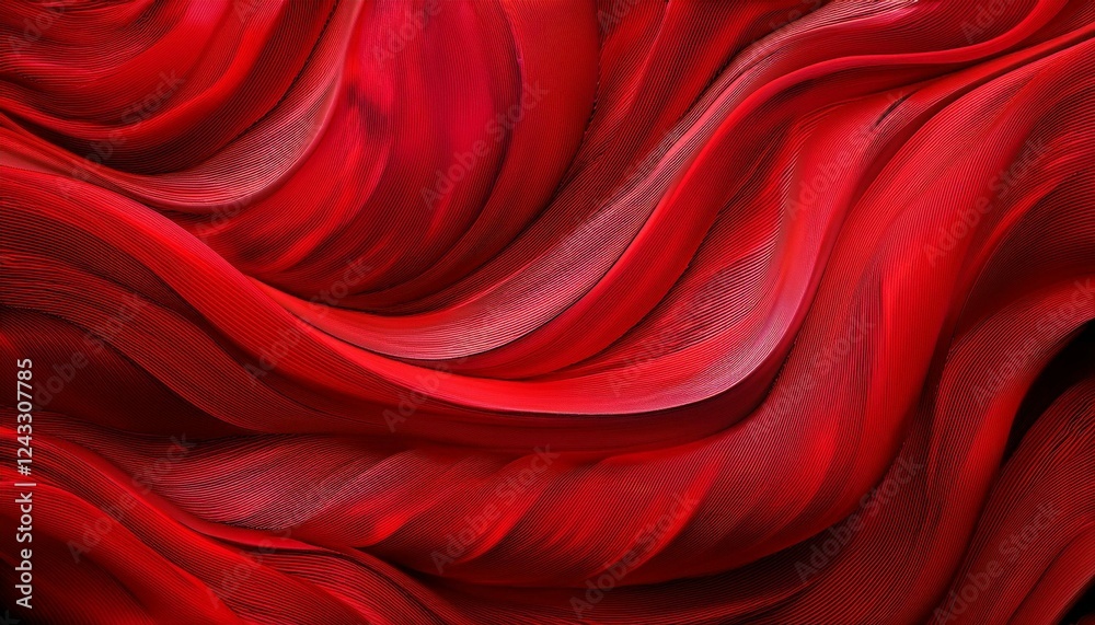 Obraz premium red silk background