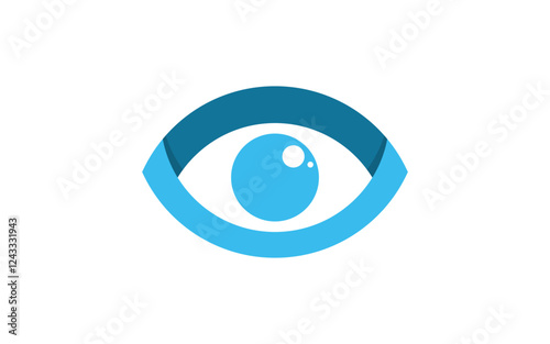 Health Eye Care vector Logo design illustration