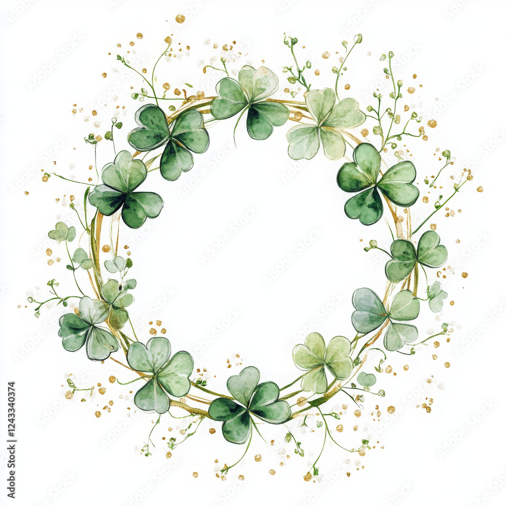 Illustration painted with boho style make viewers feel lucky