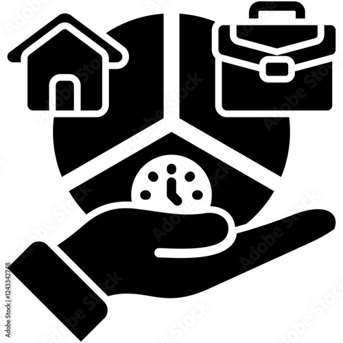 Work Life Balance Icon