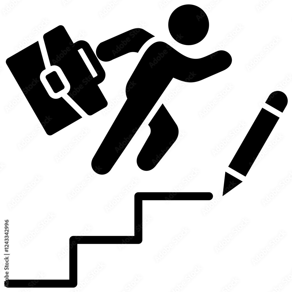 Career Advancement Icon Career Advancement Icon