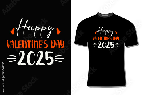 Valentine's Day T Shirt Design Illustration For Print, Poster, Card, Mug, Bag, Invitation.