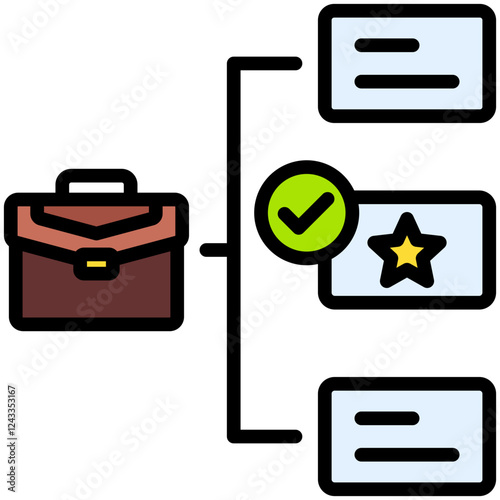 Work Prioritization Icon