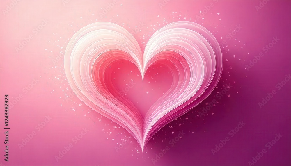 A soft pink to white gradient background with a faint, abstract heart shape A soft pink to white gradient background with a faint, abstract heart shape
