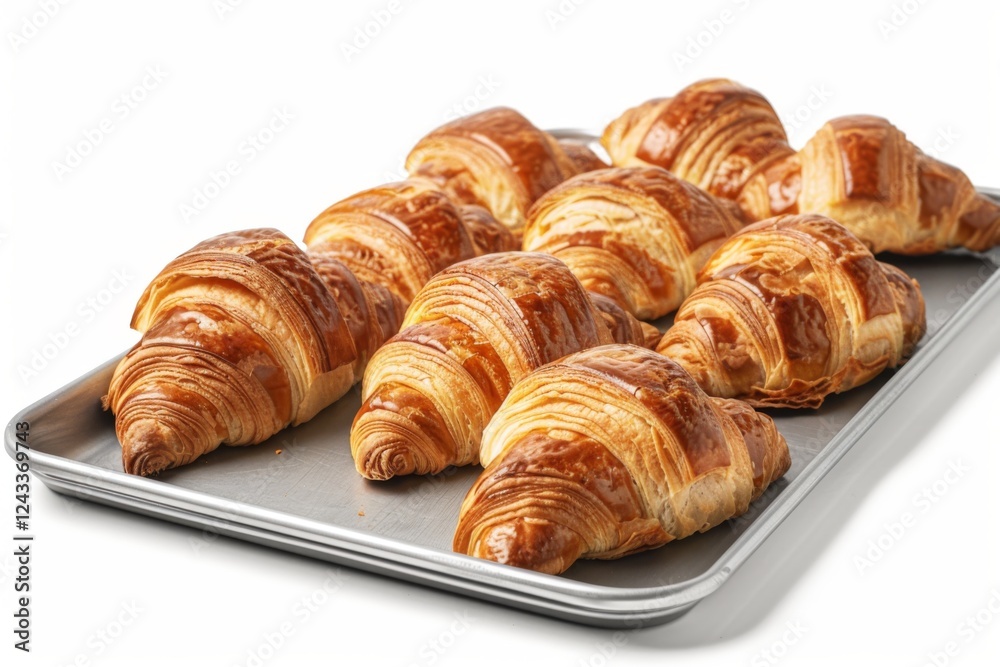 Fresh, Warm Croissants Display Fresh, Warm Croissants Display