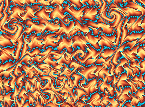 abstract golden fire background