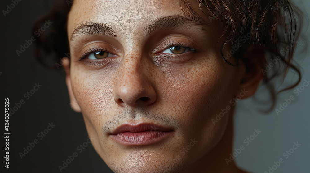 Obraz premium Raw and Unfiltered Portrait
