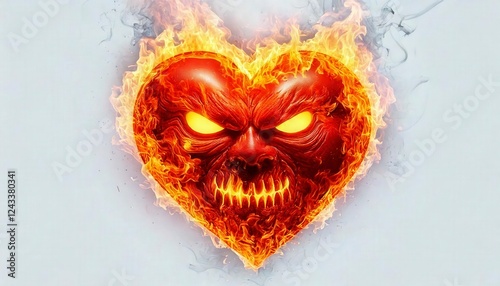 Burning Mad Heart