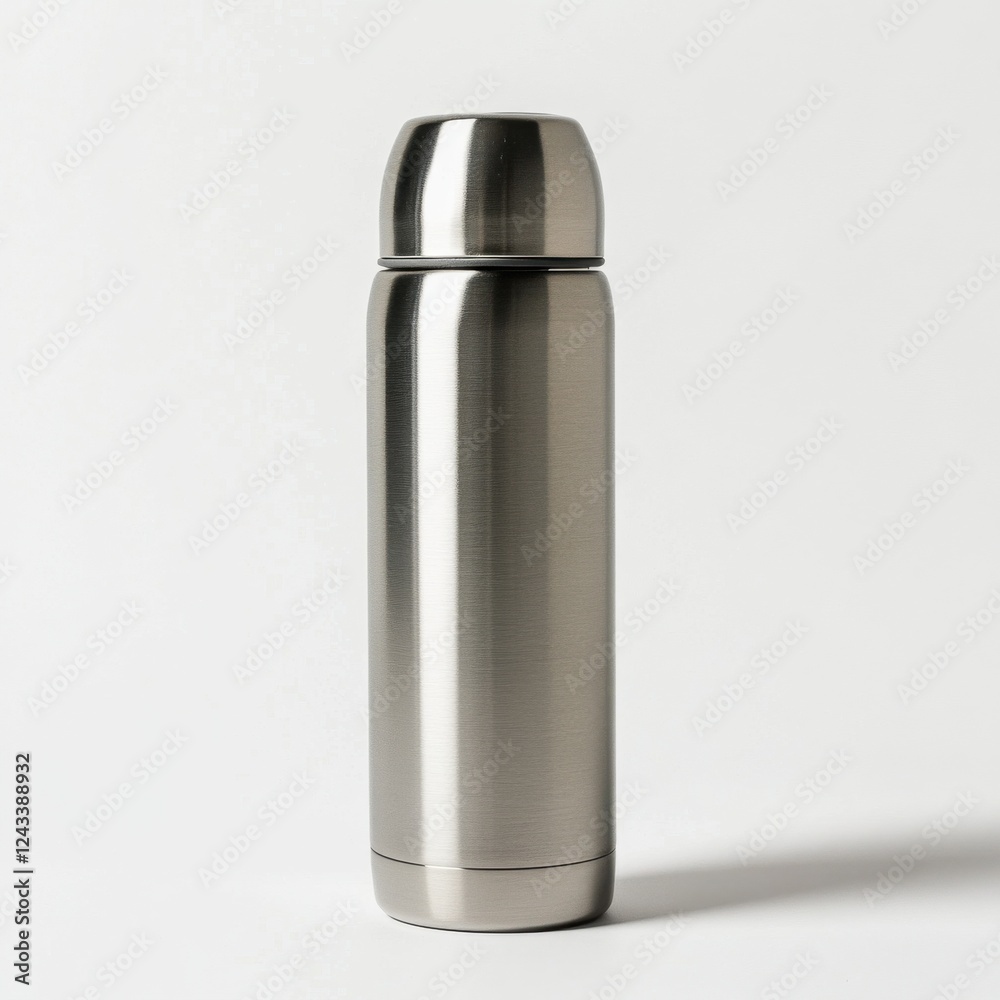 Stainless steel thermos bottle with matte finish ideal for outdoor adventures and daily use all year round Stainless steel thermos bottle with matte finish ideal for outdoor adventures and daily use all year round