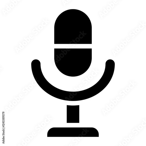 voice recorder glyph