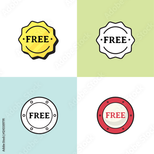 free vintage label