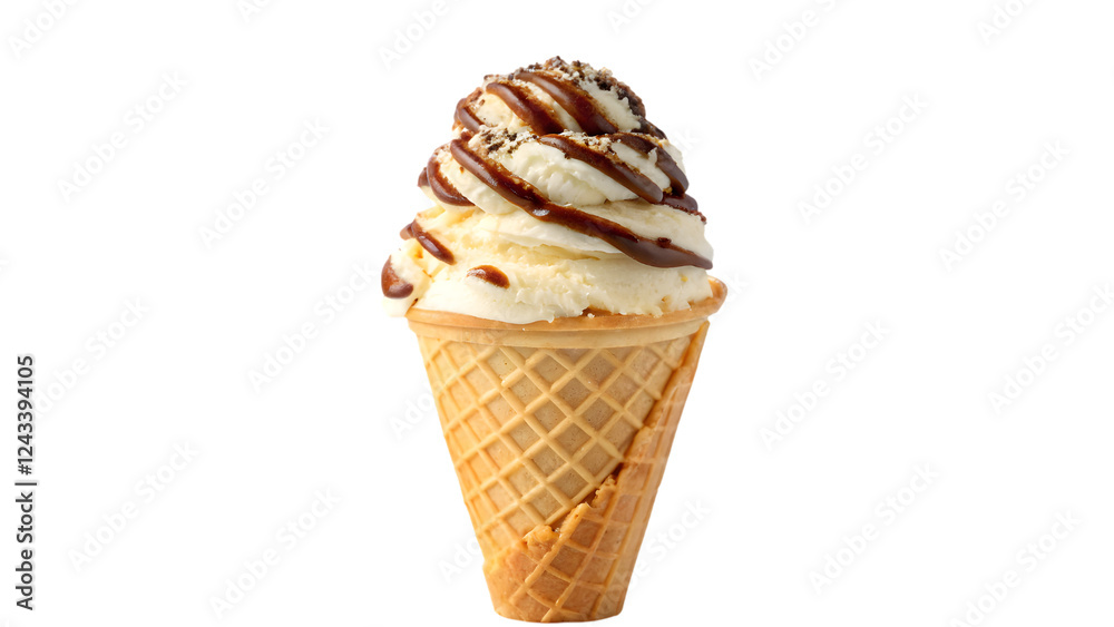 ice cream cone isolated on white ice cream cone isolated on white