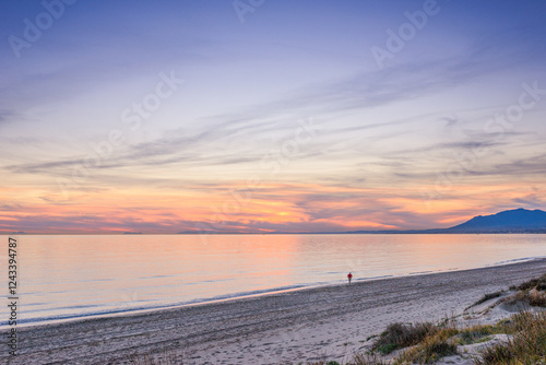 Playa del Pinillo, Marbella, Andalusia, Spain, Europe photo