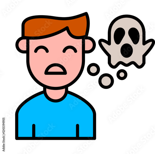 schizophrenia Icon, mental illness, mental health