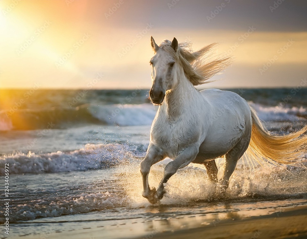 Runing Horse