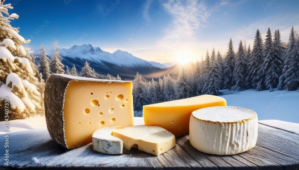 cheese and mountains