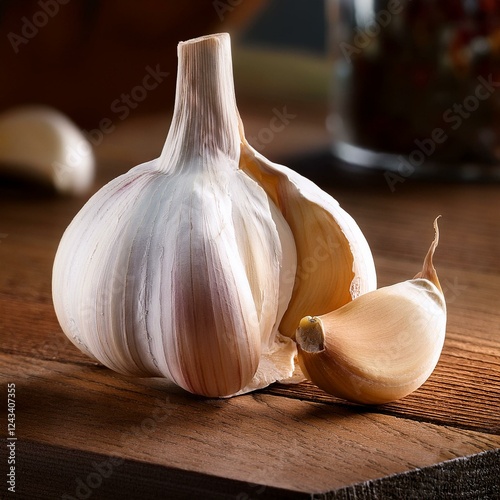Obraz na płótnie garlic w salonie