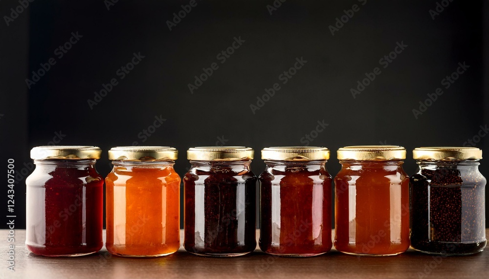 preserves in a jar