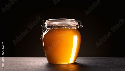 Obraz na płótnie Honey in jar w salonie
