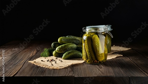 Obraz na płótnie pickles w salonie