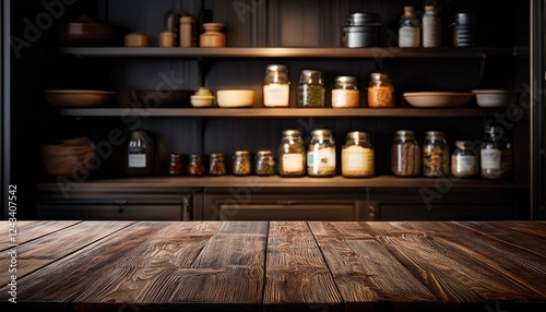Obraz na płótnie pantry interior w salonie