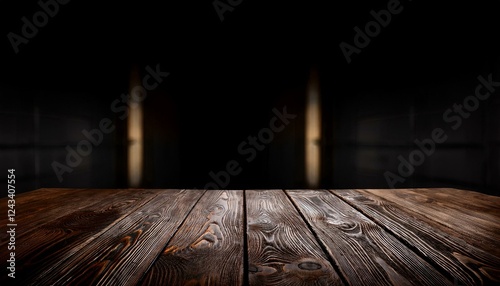 Obraz na płótnie dark table w salonie